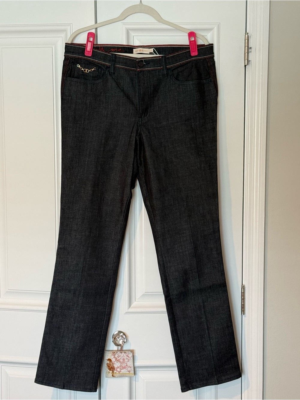 Tory Burch Dark Wash Jeans